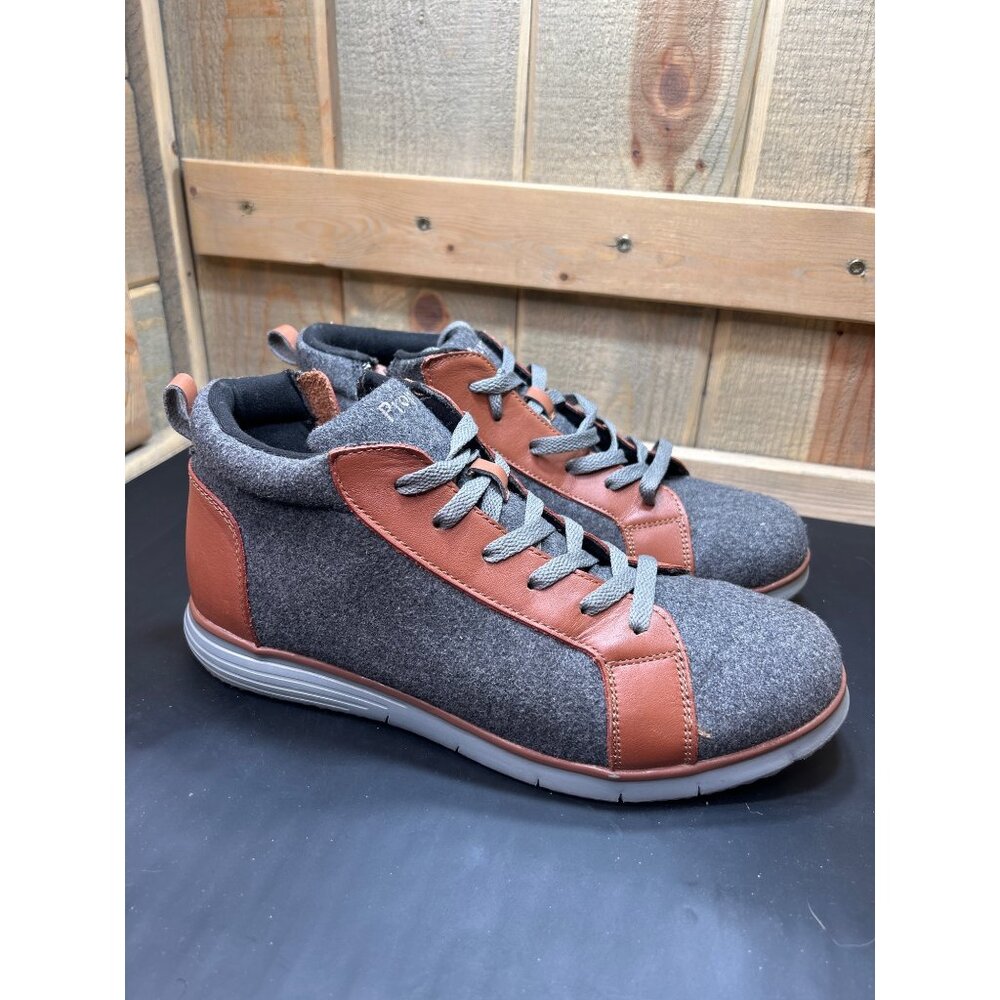 Propét Womens High Top Sneakers Size 10 W(D) Gray & Brown